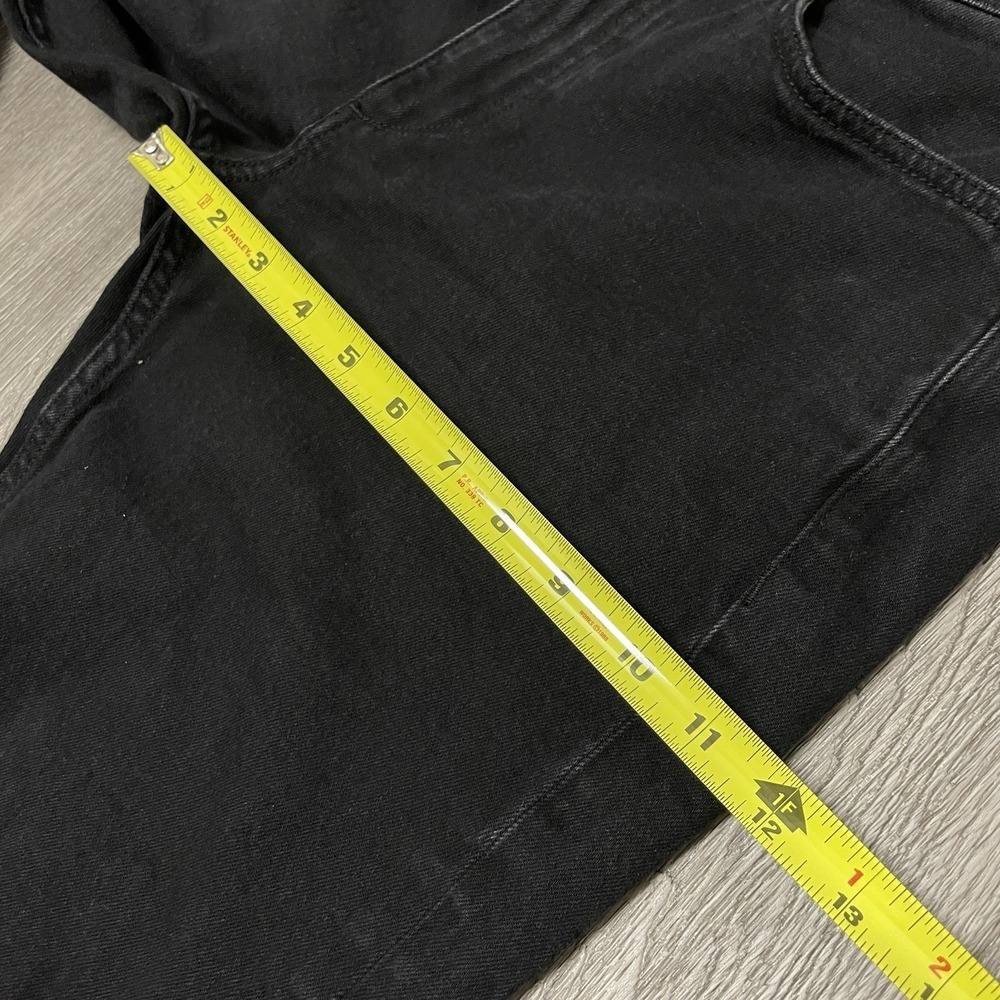 rag & bone Men's Slim Straight Jeans in Black - Picture 11 of 12